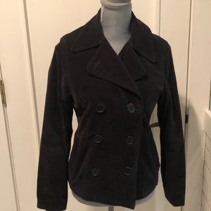 Jones New York Velvet Peacoat